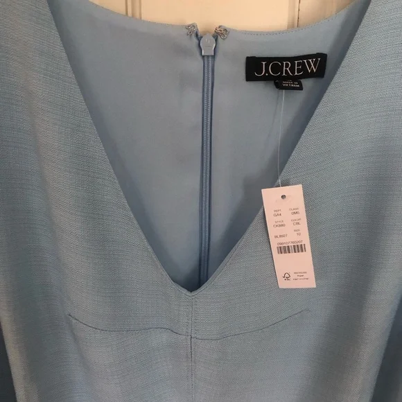NWT J. Crew Mathilda v neck dress (last price drop) - Picture 5 of 7